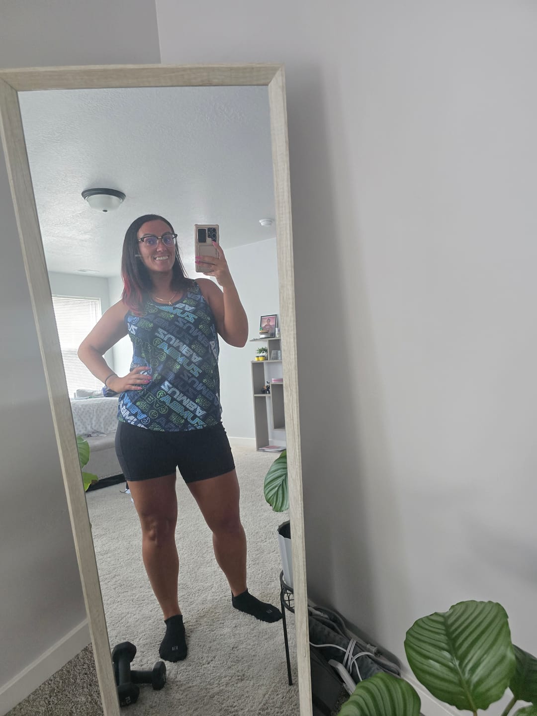 Customer photo review of Jean Jamz Basketball Tank