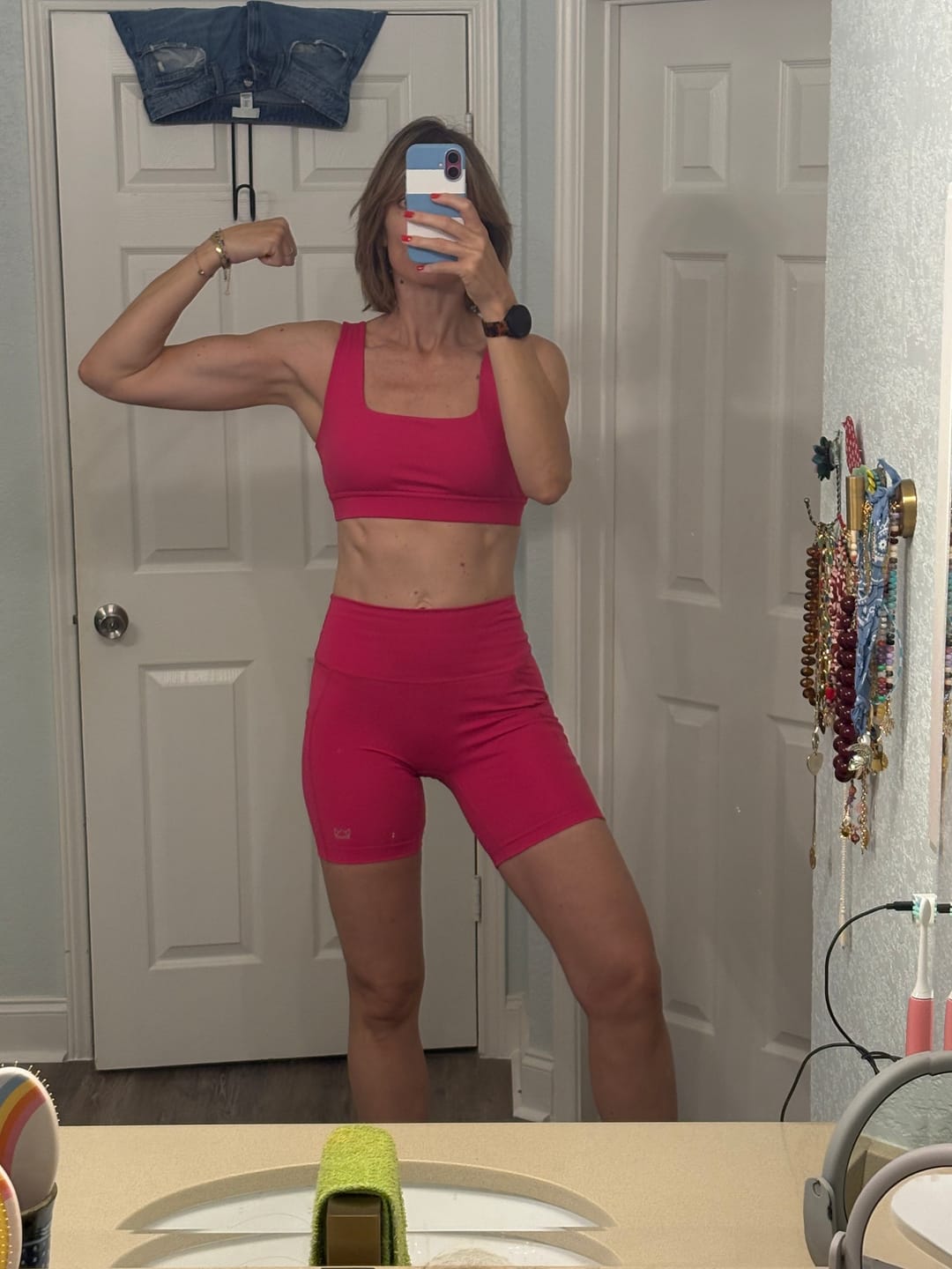 Customer photo review of DAYDREAM Square Neck Sports Bra