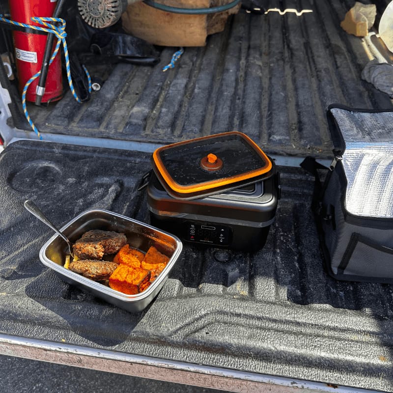 Customer photo review of HeatBox Heating Lunchbox