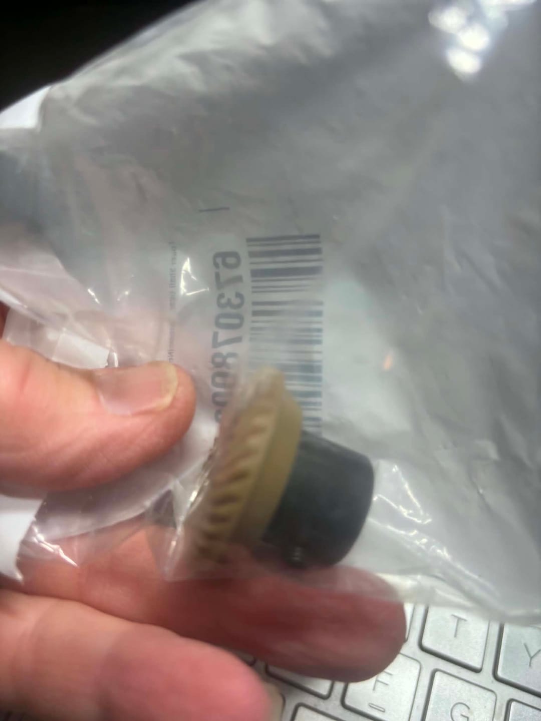 Customer photo review of Lower Shaft Gear, Janome(Newhome) #673078003