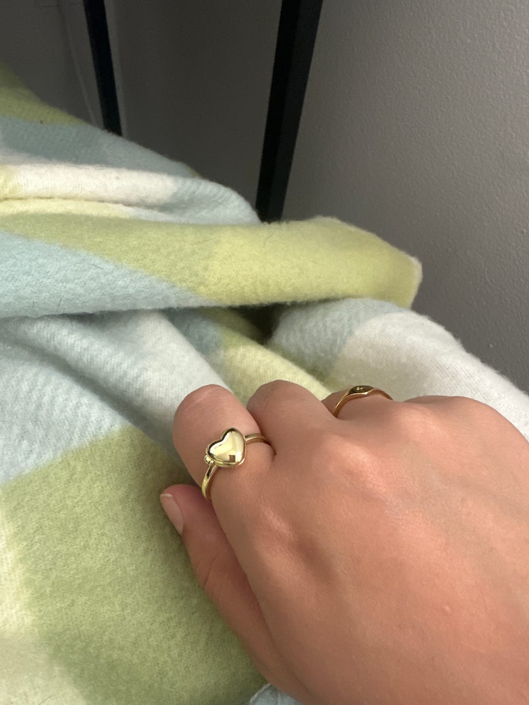 Customer photo review of Heart Locket Ring