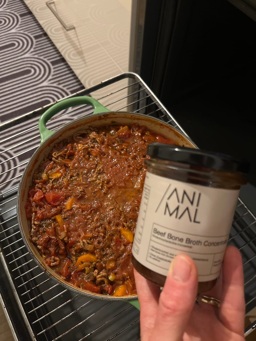 Customer photo review of Knochenbrühe Konzentrat 220g