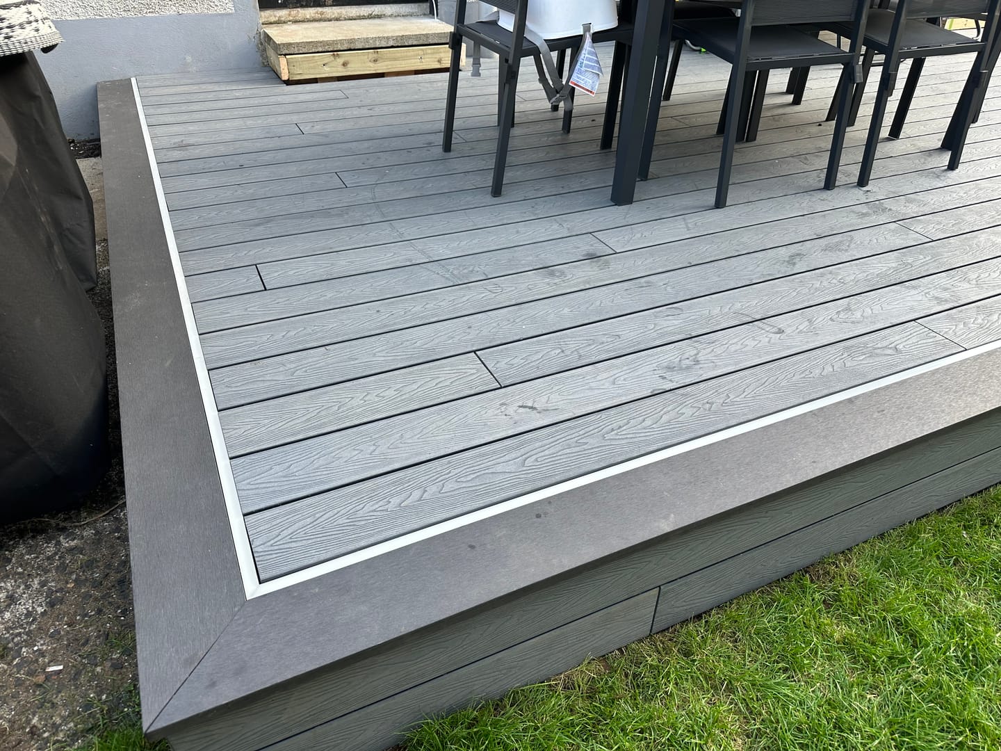 Customer photo review of Bespoke Cut IP67 IC NEON COB 3000K Warm White / 4000K Cool White Outdoor Top Bend Low Profile Diffuse/Opal Waterproof Sleeve Strip, 24V Constant Voltage