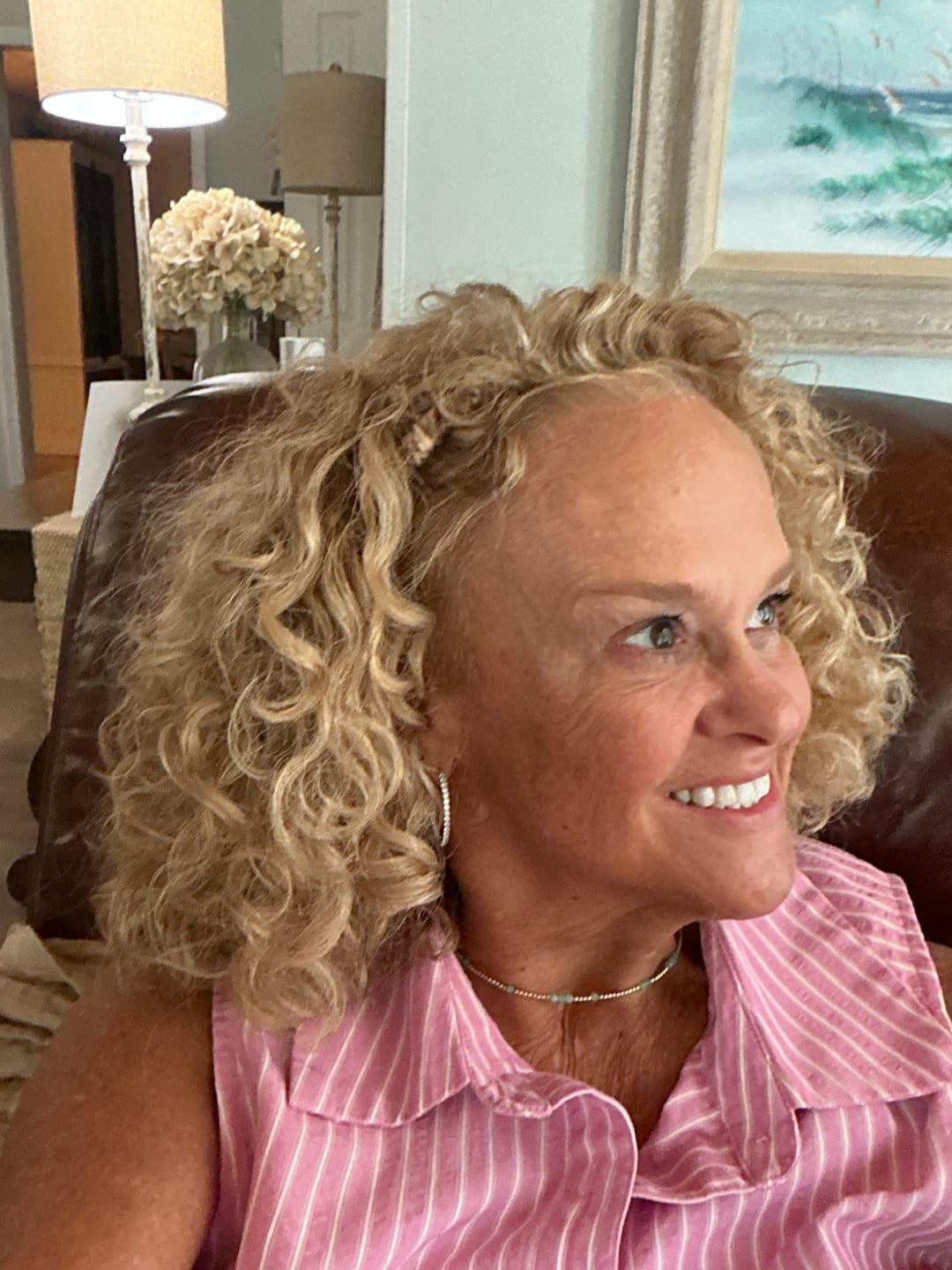 Customer photo review of Hair Match Comfort Curve™ Silk Headbands