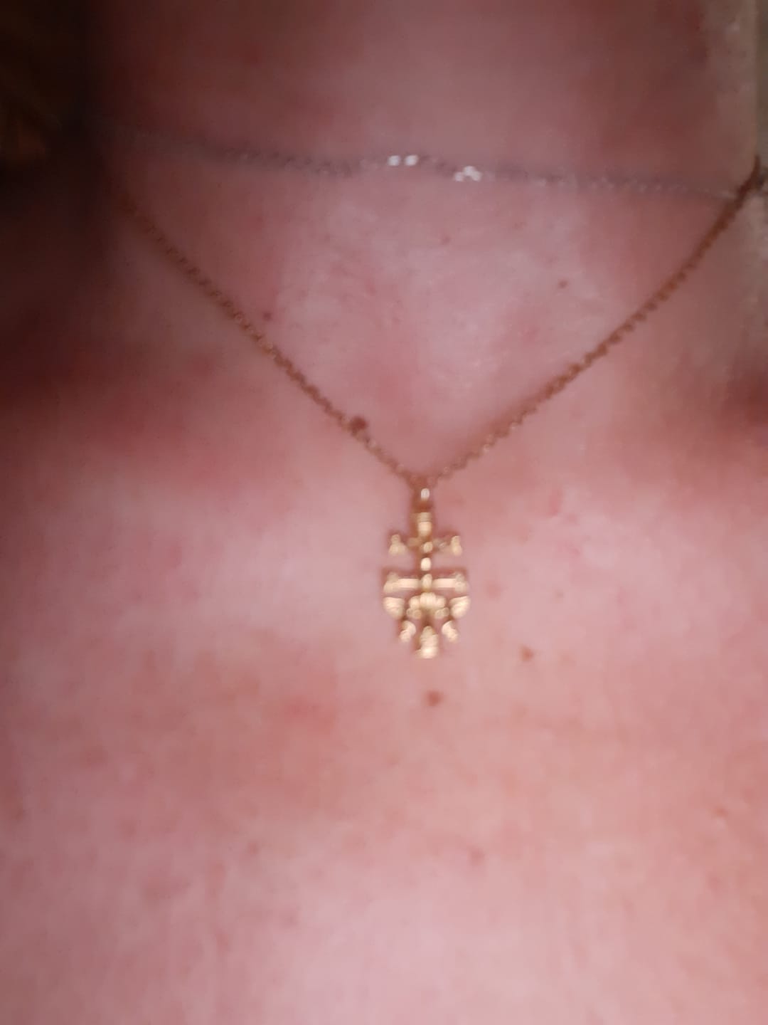 Customer photo review of Collar Cruz de Caravaca