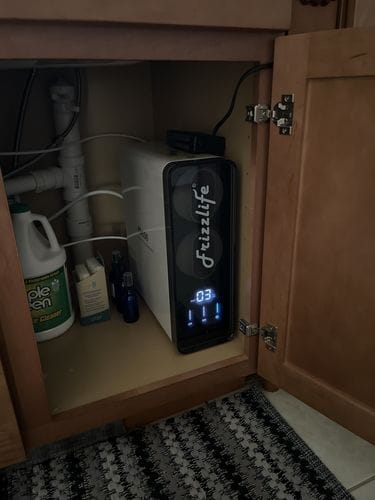 Customer photo review of Frizzlife PD600-TAM3 600 GPD Umkehrosmoseanlage mit alkalischer Remineralisierung