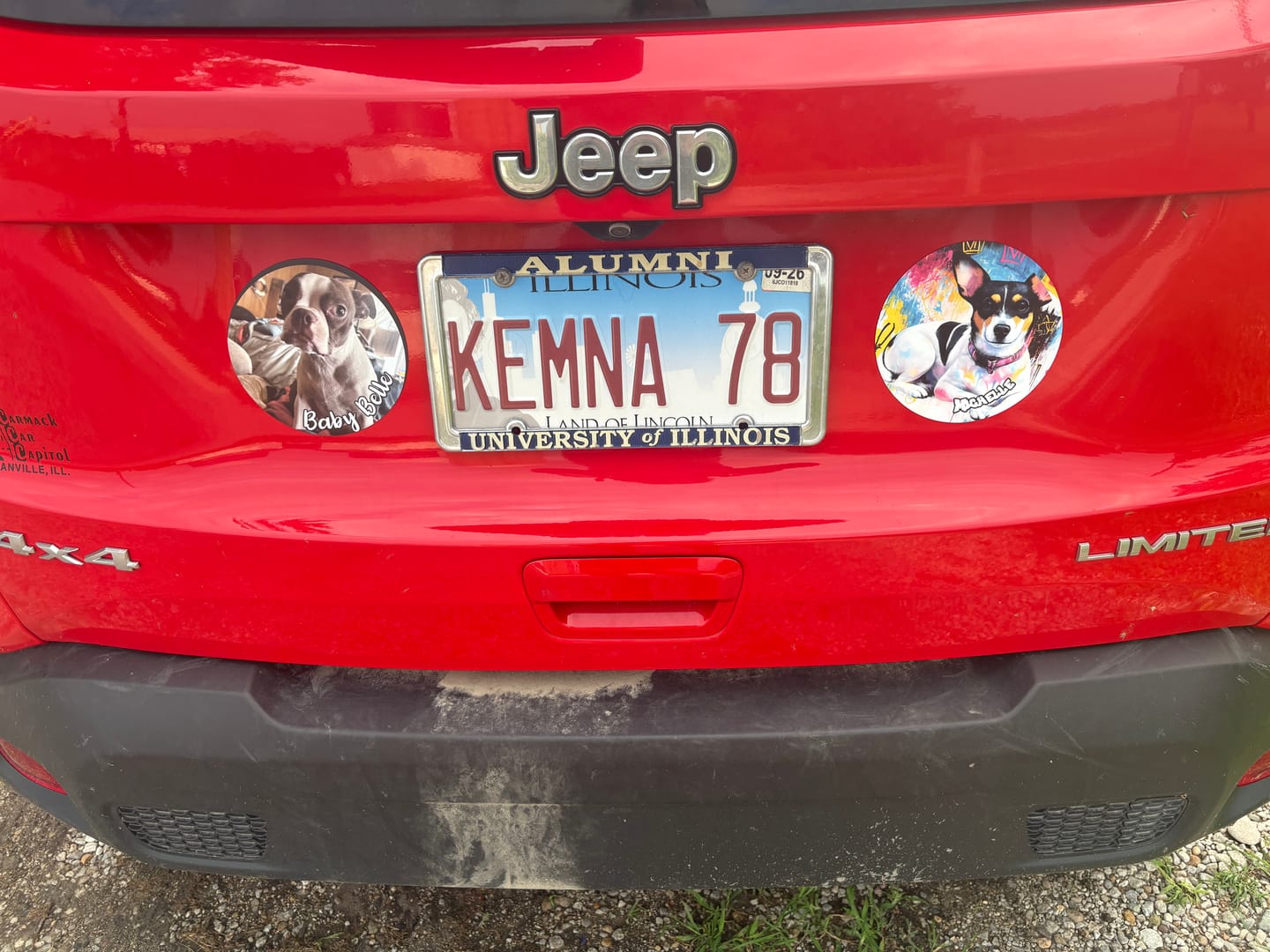 Customer photo review of Your photo - Personalized Car Magnet