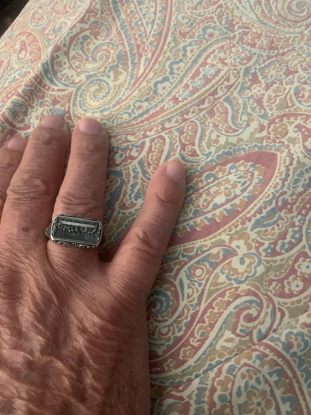 Customer photo review of Last Supper Ring