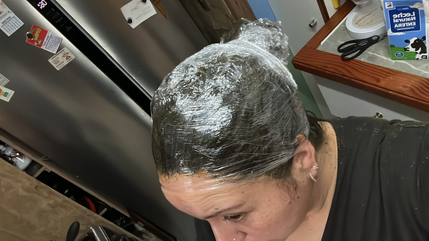 Customer photo review of Tinte 100% Natural - Castaño