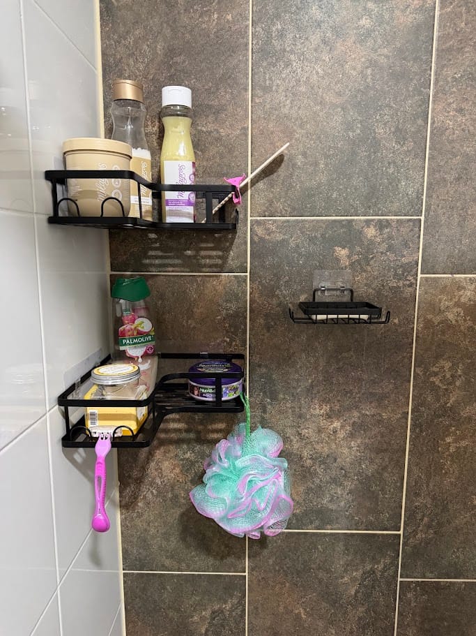 Customer photo review of ZenWall | Set de Esquineros para Baño