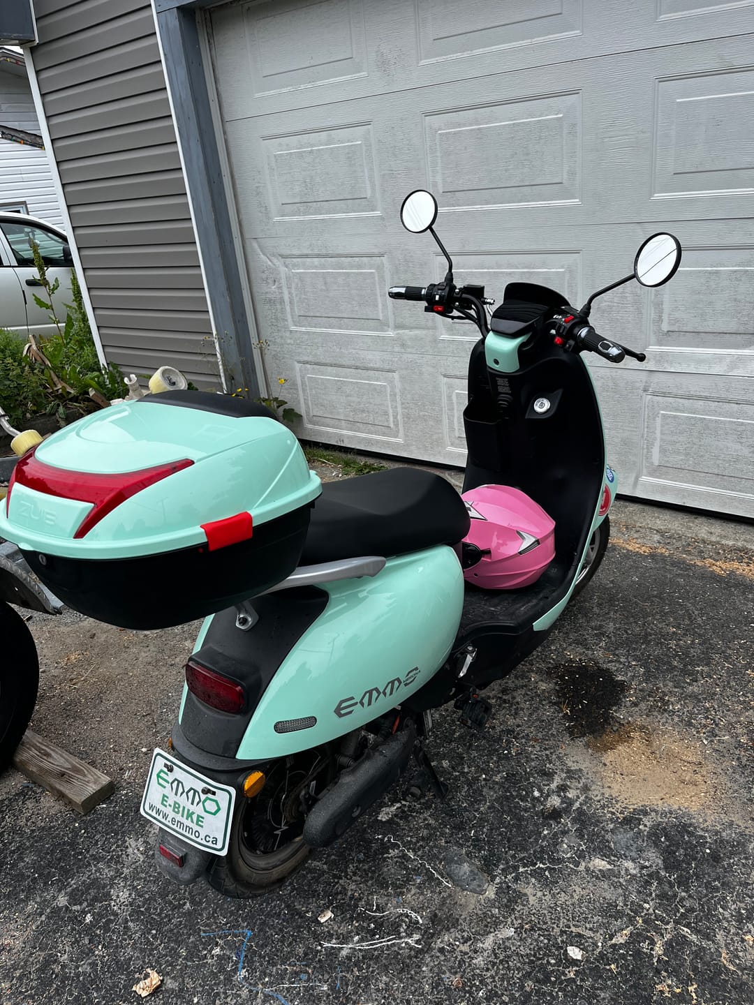 Customer photo review of Merona Electric Scooter