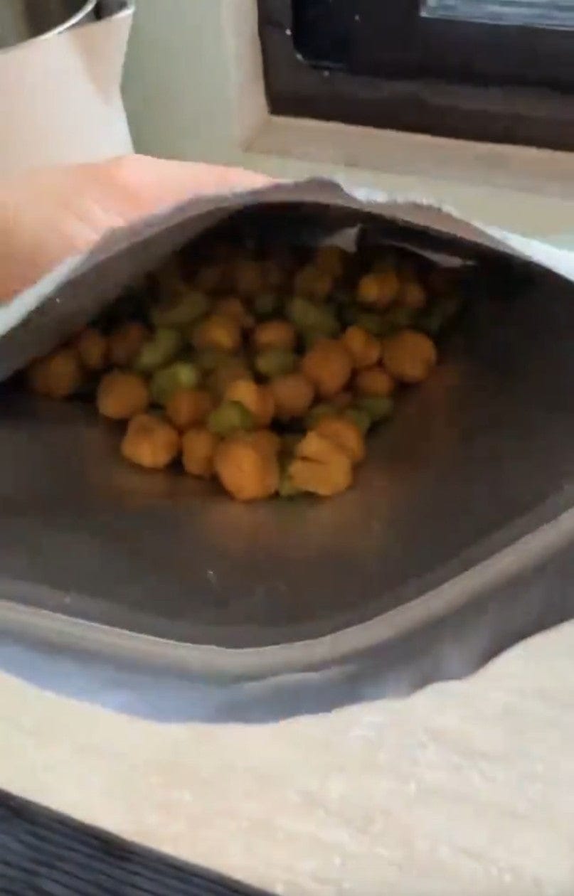 Customer photo review of Protein Mix Garlic Basil (100g)