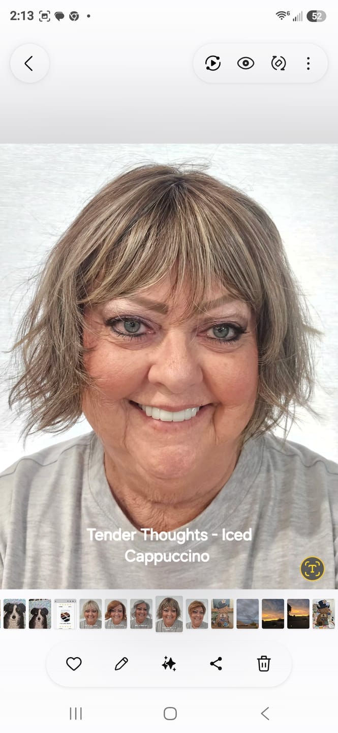 Customer photo review of TENDER THOUGHTS - Iced Cappuccino