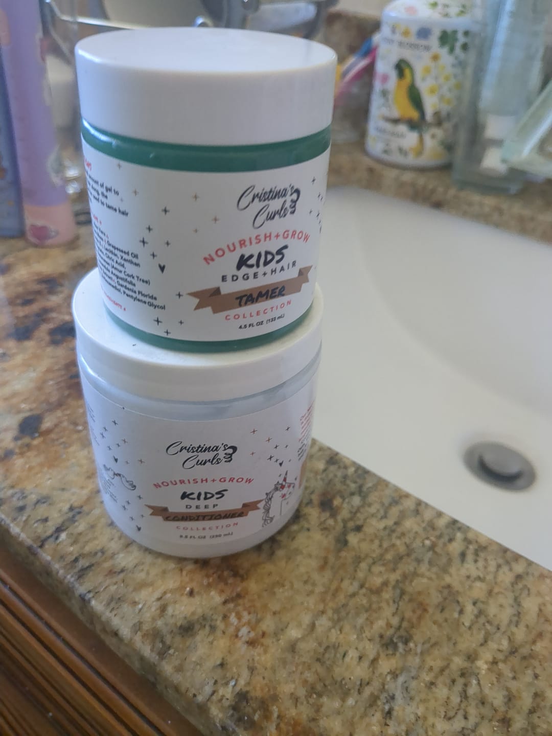 Customer photo review of Nourish + Grow Deep Conditioner