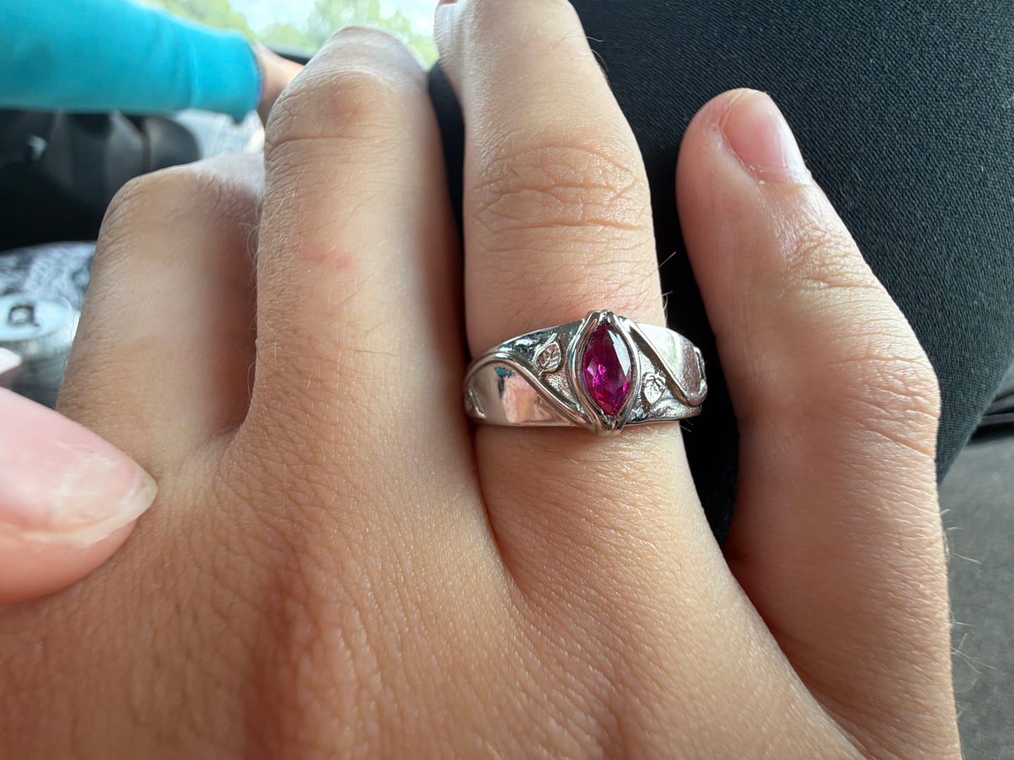 Customer photo review of BIRTHSTONE RINGS