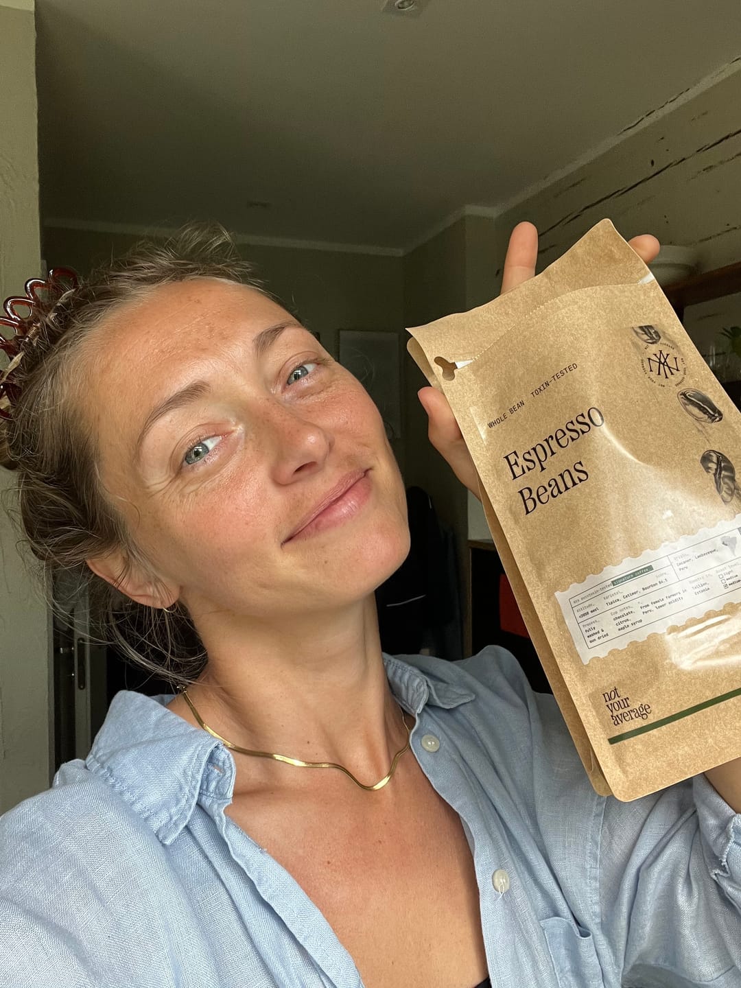 Customer photo review of Espresso Beans Amazonas, Peru