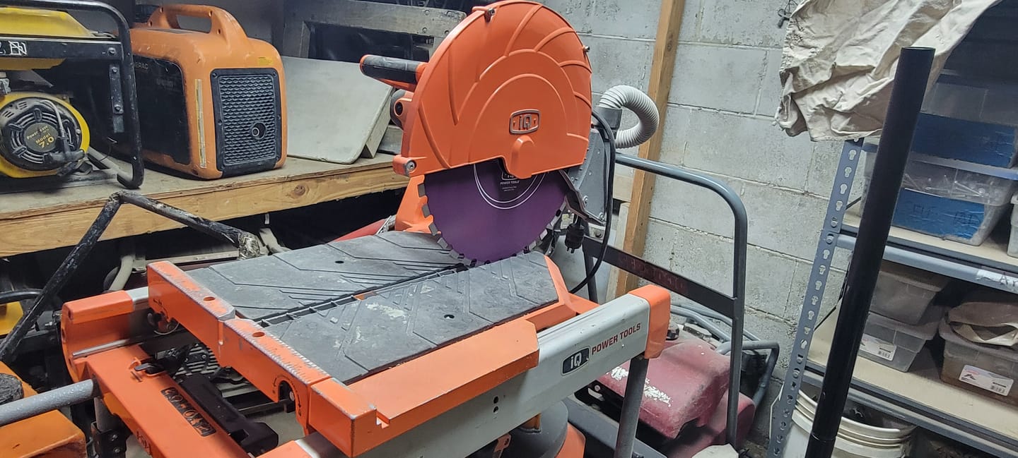 Customer photo review of 16.5" Q-Drive Arrayed Segmented Super Hard Material  Blade