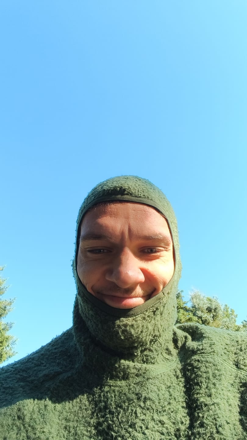 Customer photo review of Flux Merino™ Hoodie