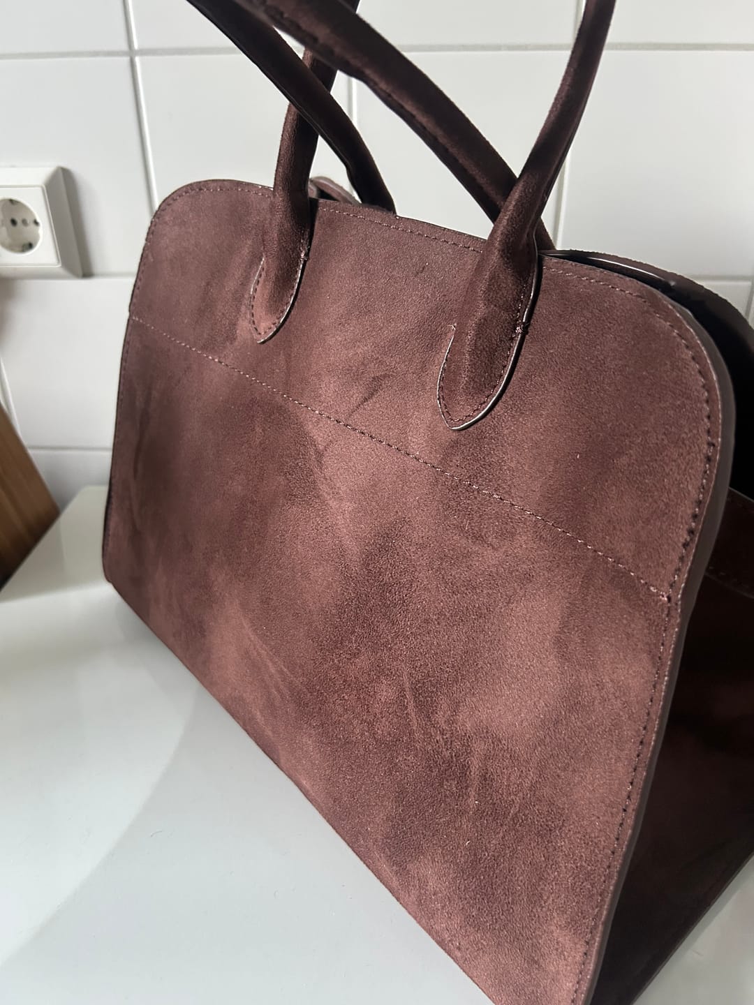 Customer photo review of Henna Shopper Bag