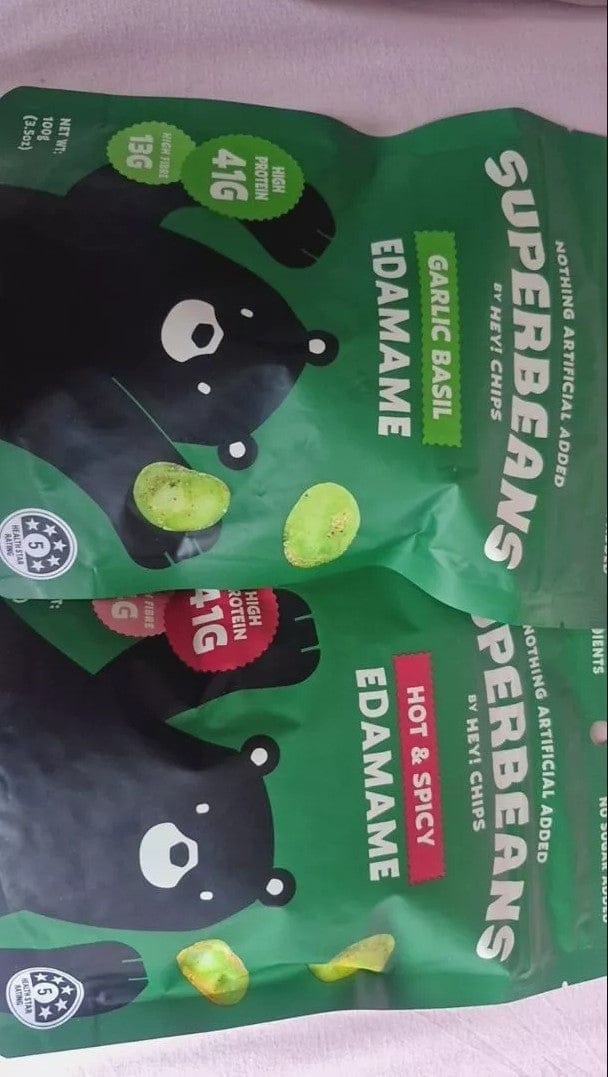 Customer photo review of Edamame Hot & Spicy (100g)
