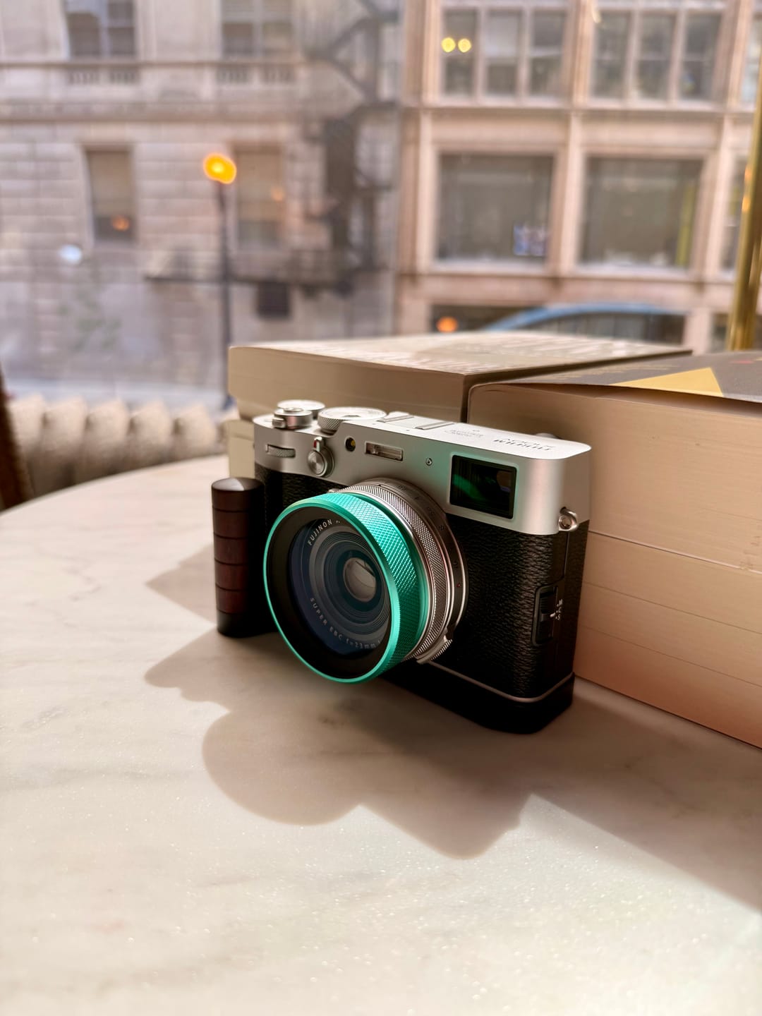 Customer photo review of Fuji X-100V Camera Hand Grip Rounded (X100V)