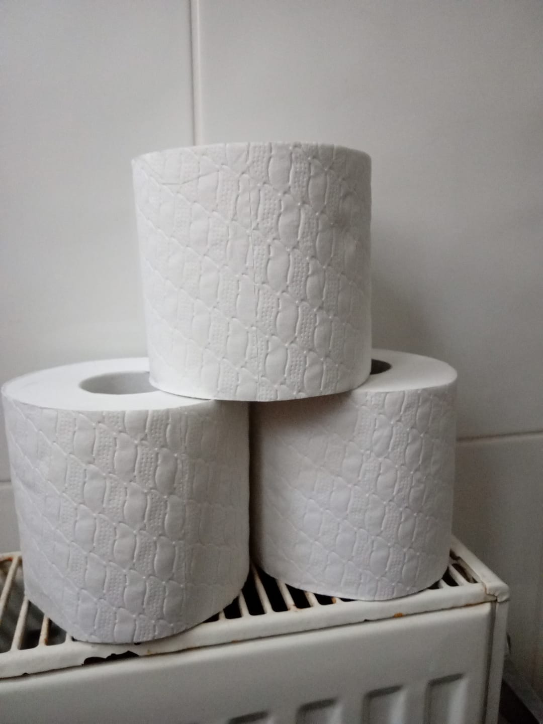 Customer photo review of 100% Recycled Toilet Paper