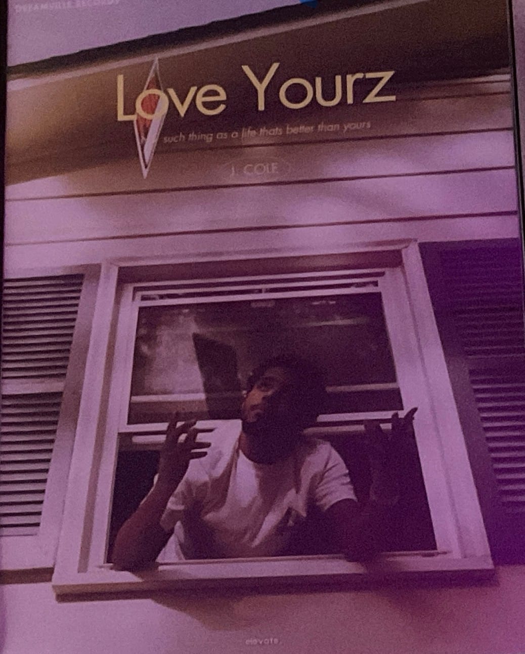 Customer photo review of J. Cole - Love Yourz