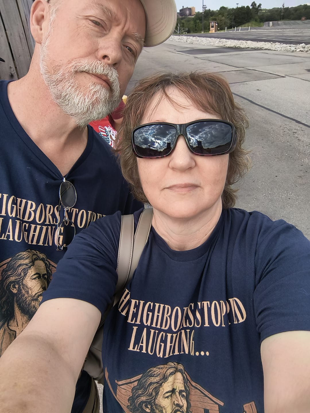 Customer photo review of Last Laugh T-Shirt