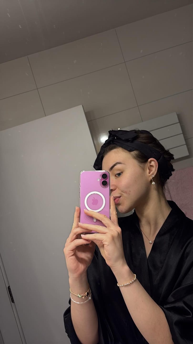 Customer photo review of Lockenband - Black I Natural