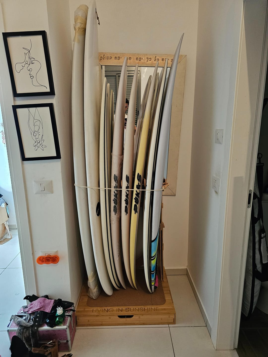 Customer photo review of The Spirit Rack