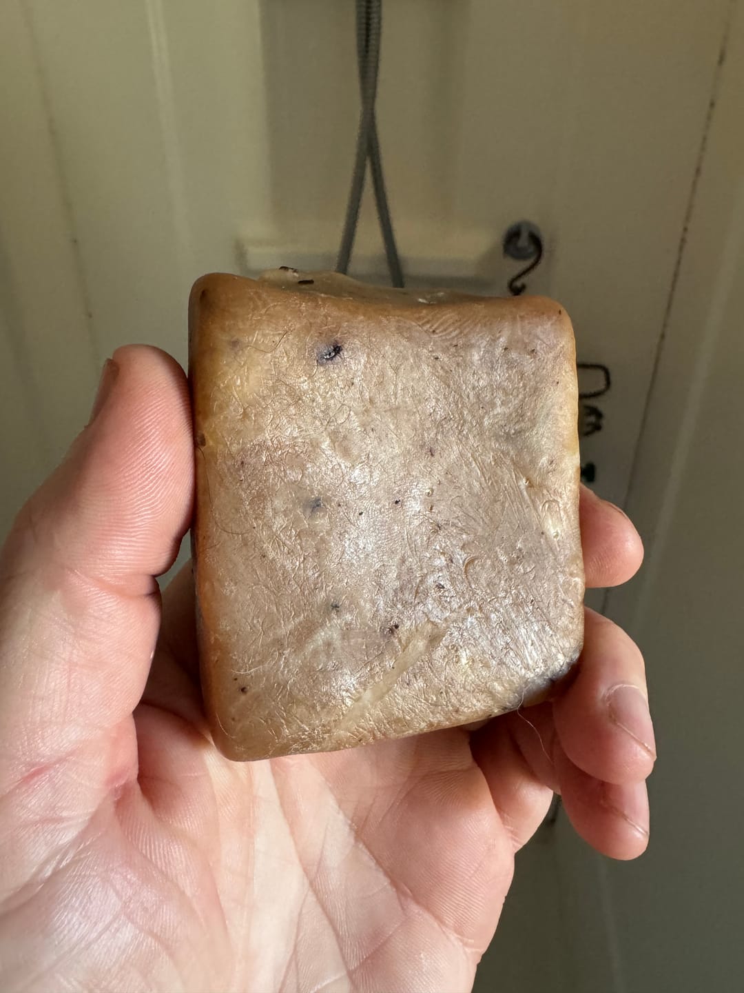 Customer photo review of CHAI INFUSED - TALLOW & BEESWAX SOAP