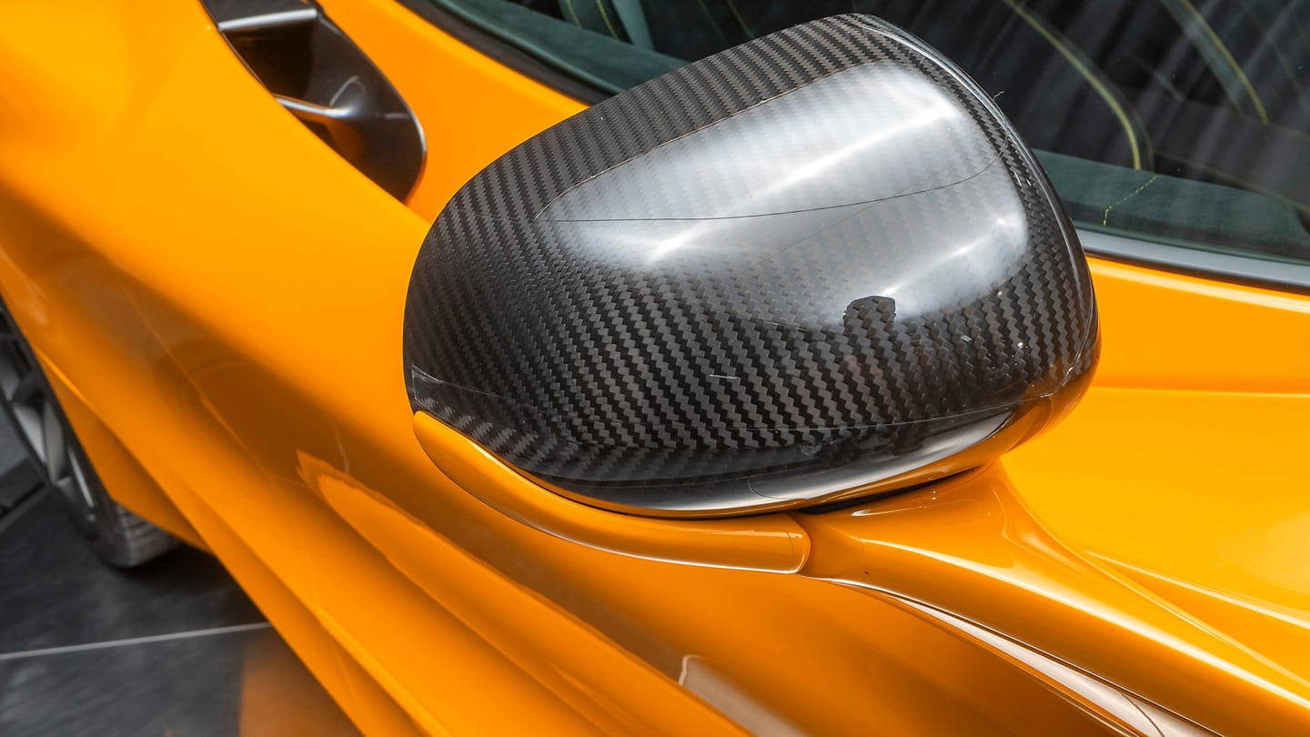 Customer photo review of McLaren Pre-Preg Carbon Fiber Mirror Caps for 540C & 570GT & 570S & 600LT & 650S & 720S