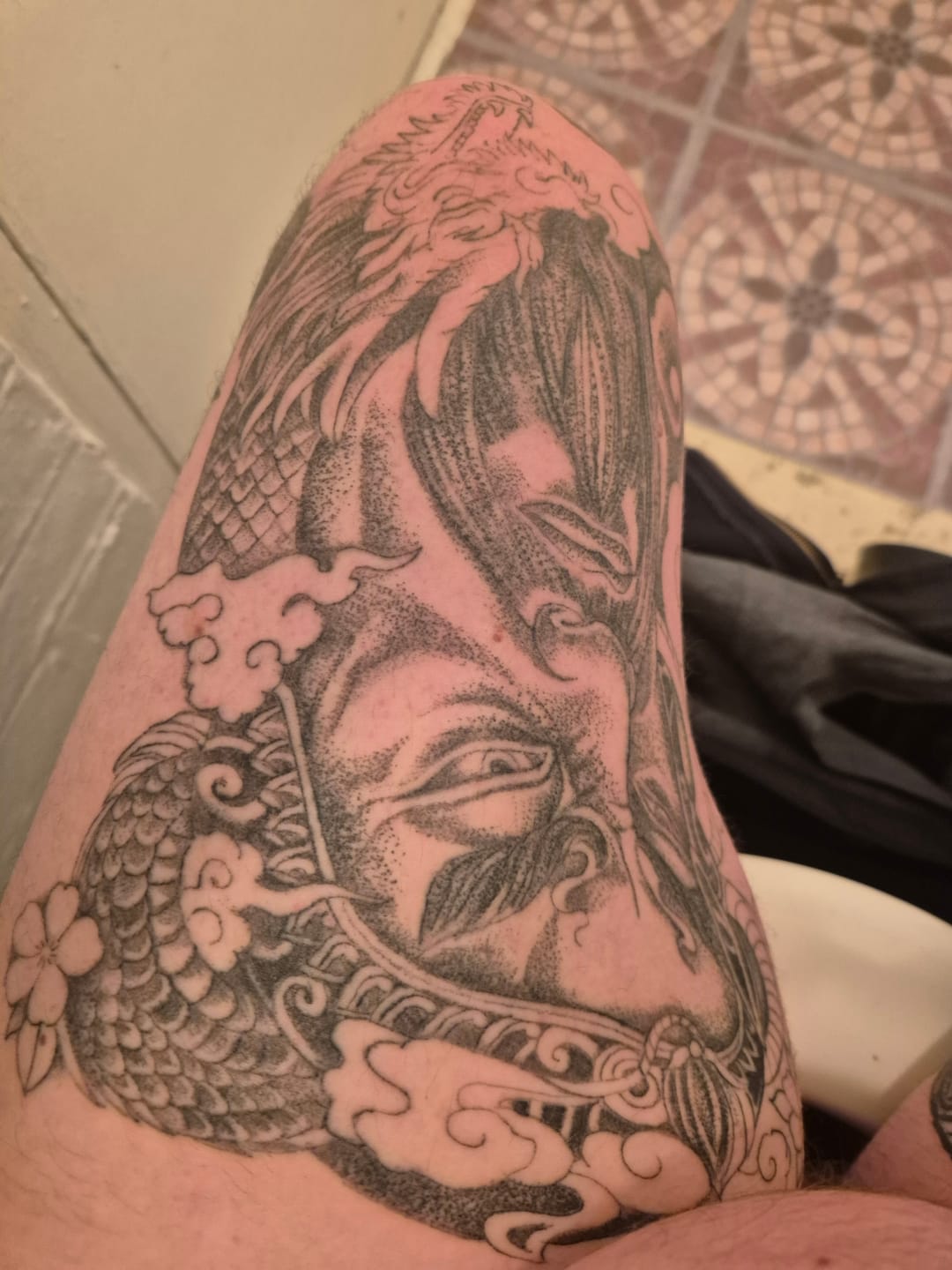 Customer photo review of TattooNumbx Numbing Cream (3 Pack)