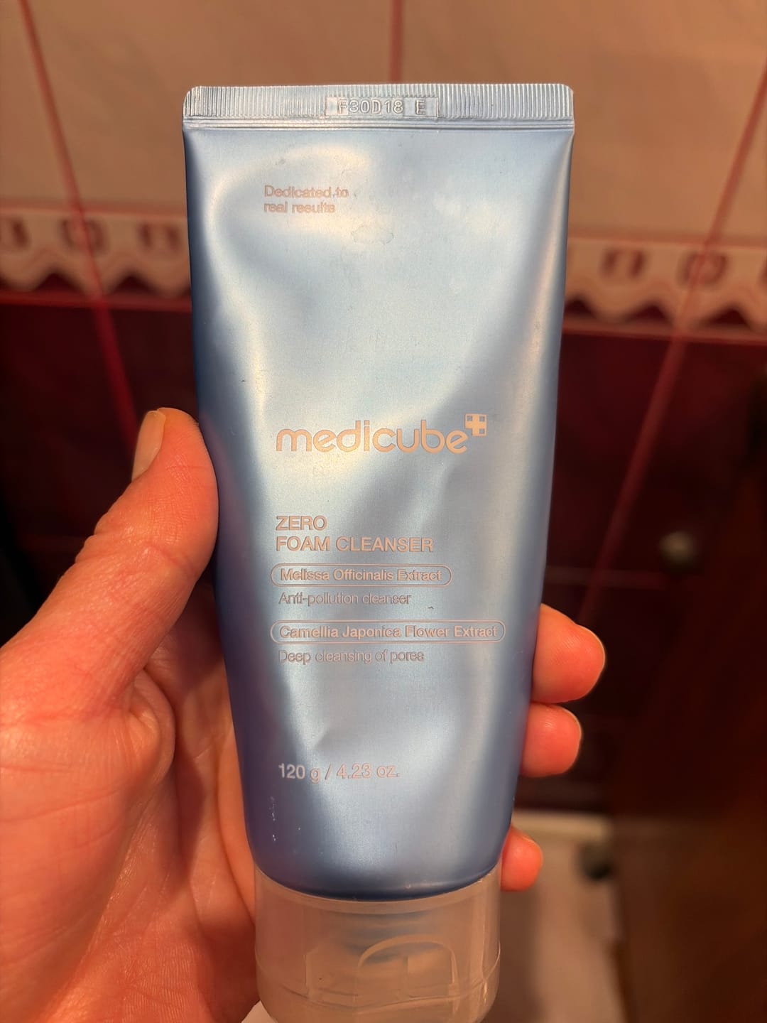 Customer photo review of Dziļi attīrošas putiņas poru sašaurināšanai Medicube Zero Foam Cleanser