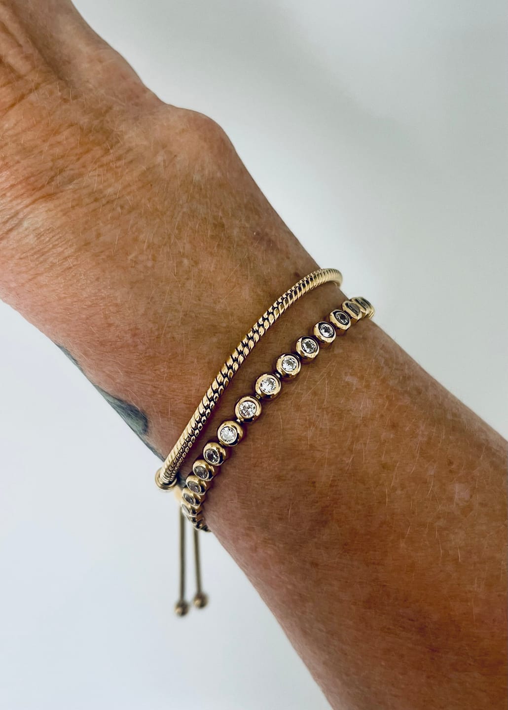 Customer photo review of Eternity Stacking Ring