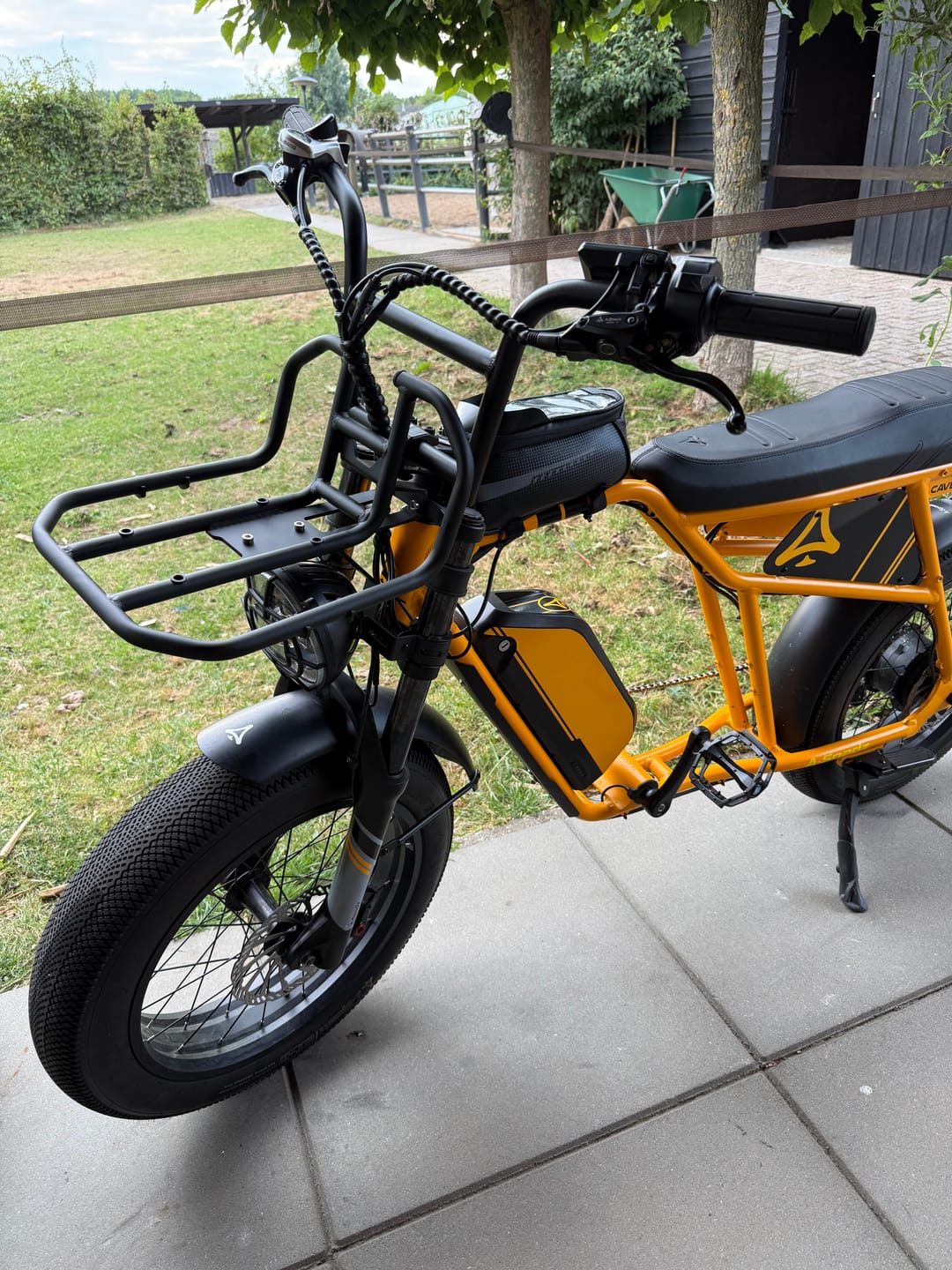 Customer photo review of Front Rack for Cavet Air