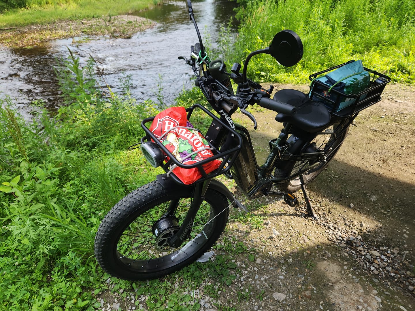 Customer photo review of Rear Basket