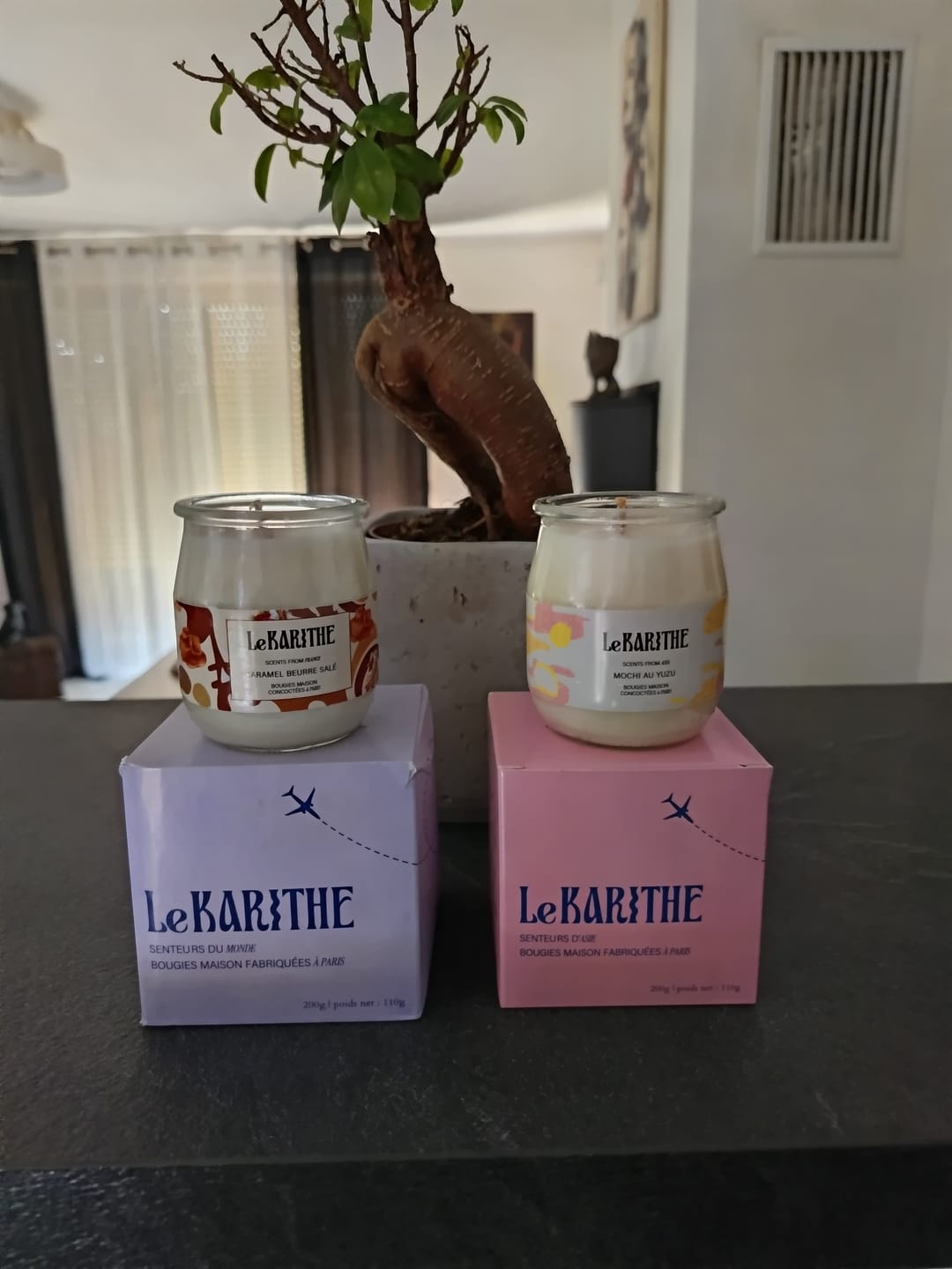 Customer photo review of Bougie Parfumée - Caramel Beurre salé 🍮
