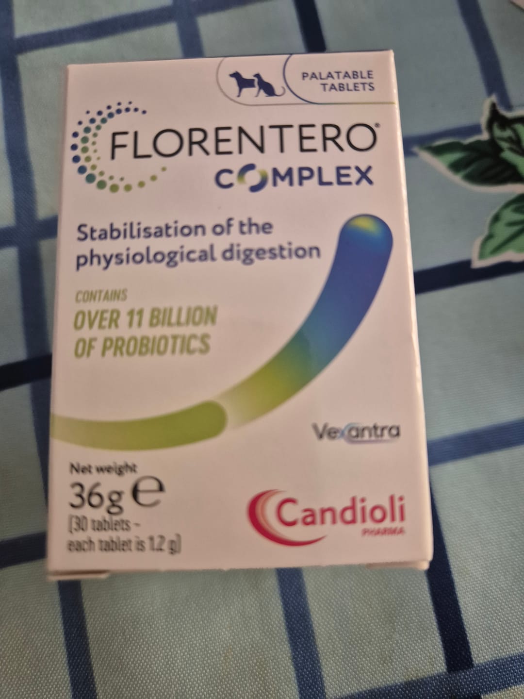 Customer photo review of FLORENTERO COMPLEX 30 cpr – Probiotico Cani e Gatti