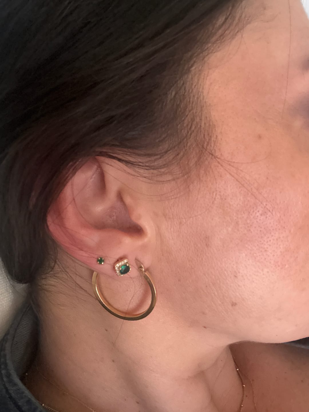 Customer photo review of Duo cristales de lujo / Verde O Cristal