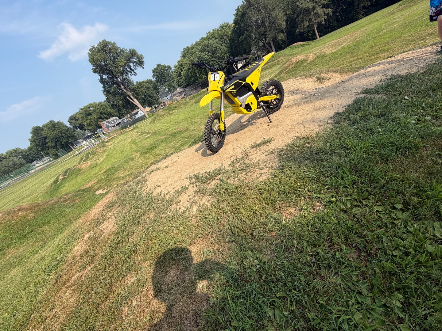 Customer photo review of Tasaca® T500 Electric Mini Dirt Bike For Teens & Adults