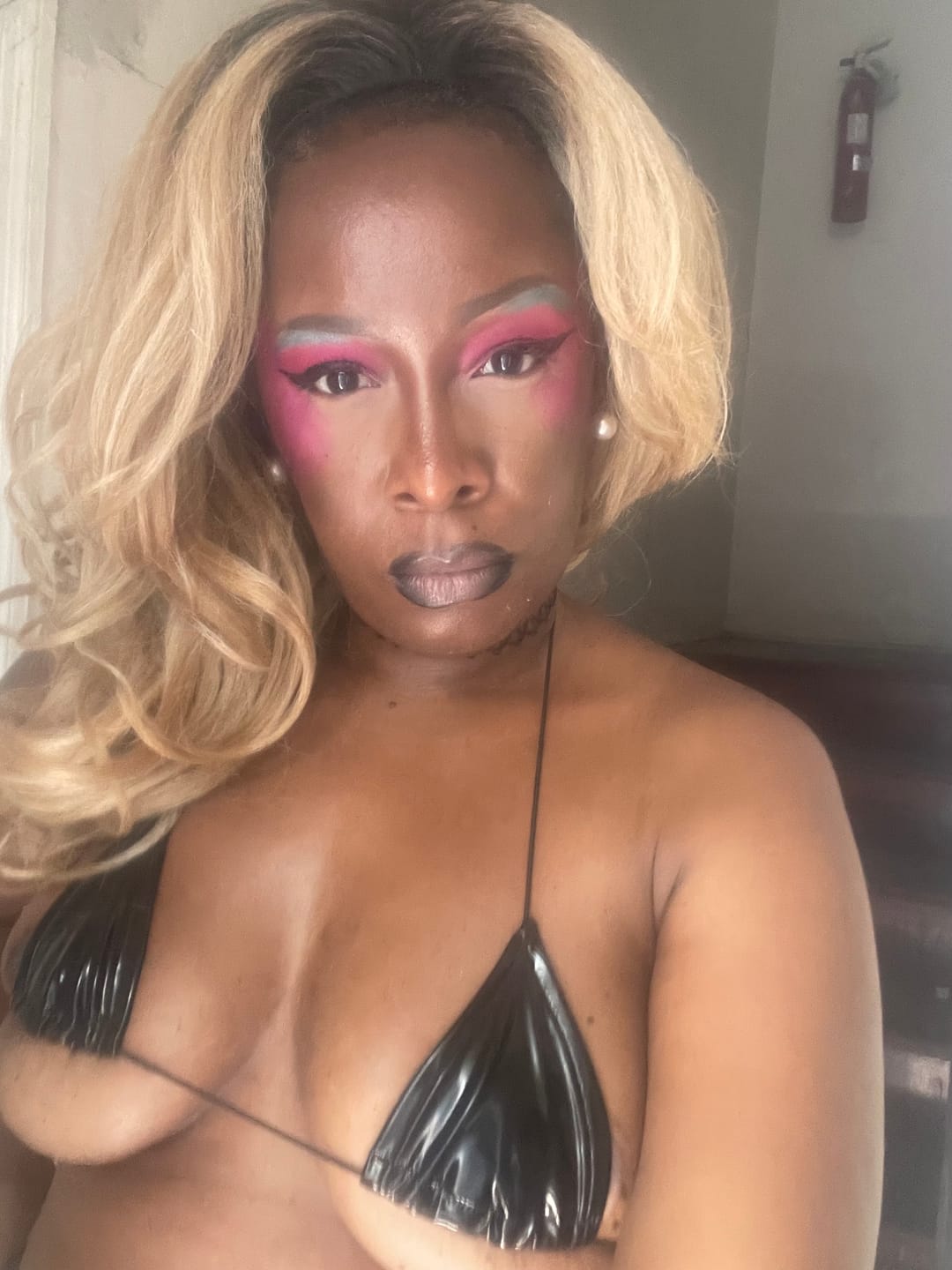 Customer photo review of ACE Tieable Microkini: Latex 9 Lives Black