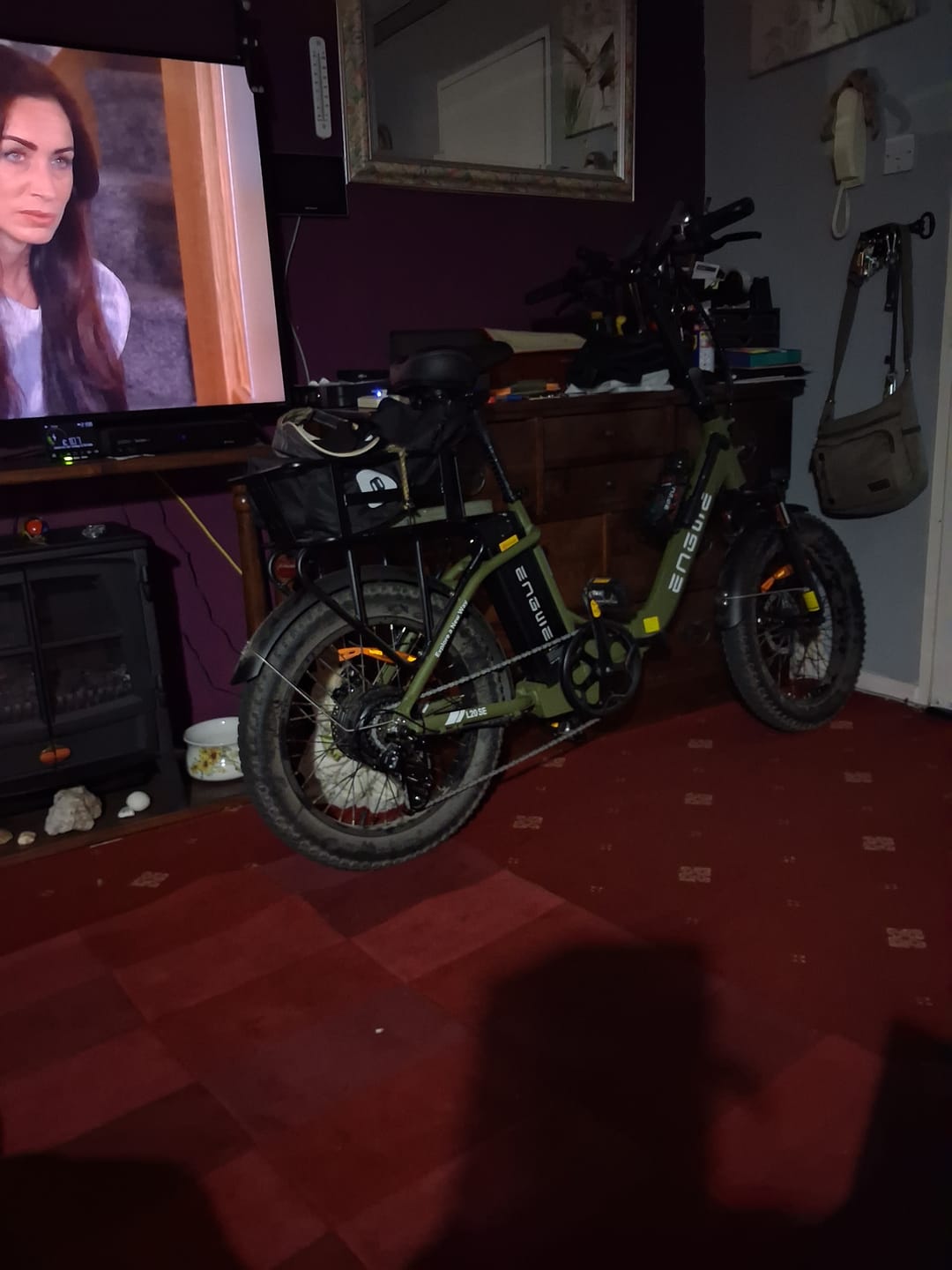 Customer photo review of Engwe L20 SE 250W 20" Foldable Electric Trekking Bike 561Wh Step-through E-bike