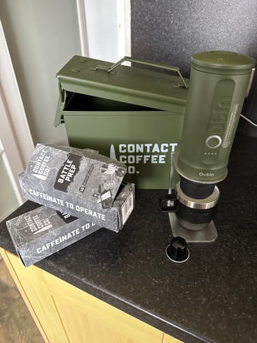 Customer photo review of Coffee Ammo Box