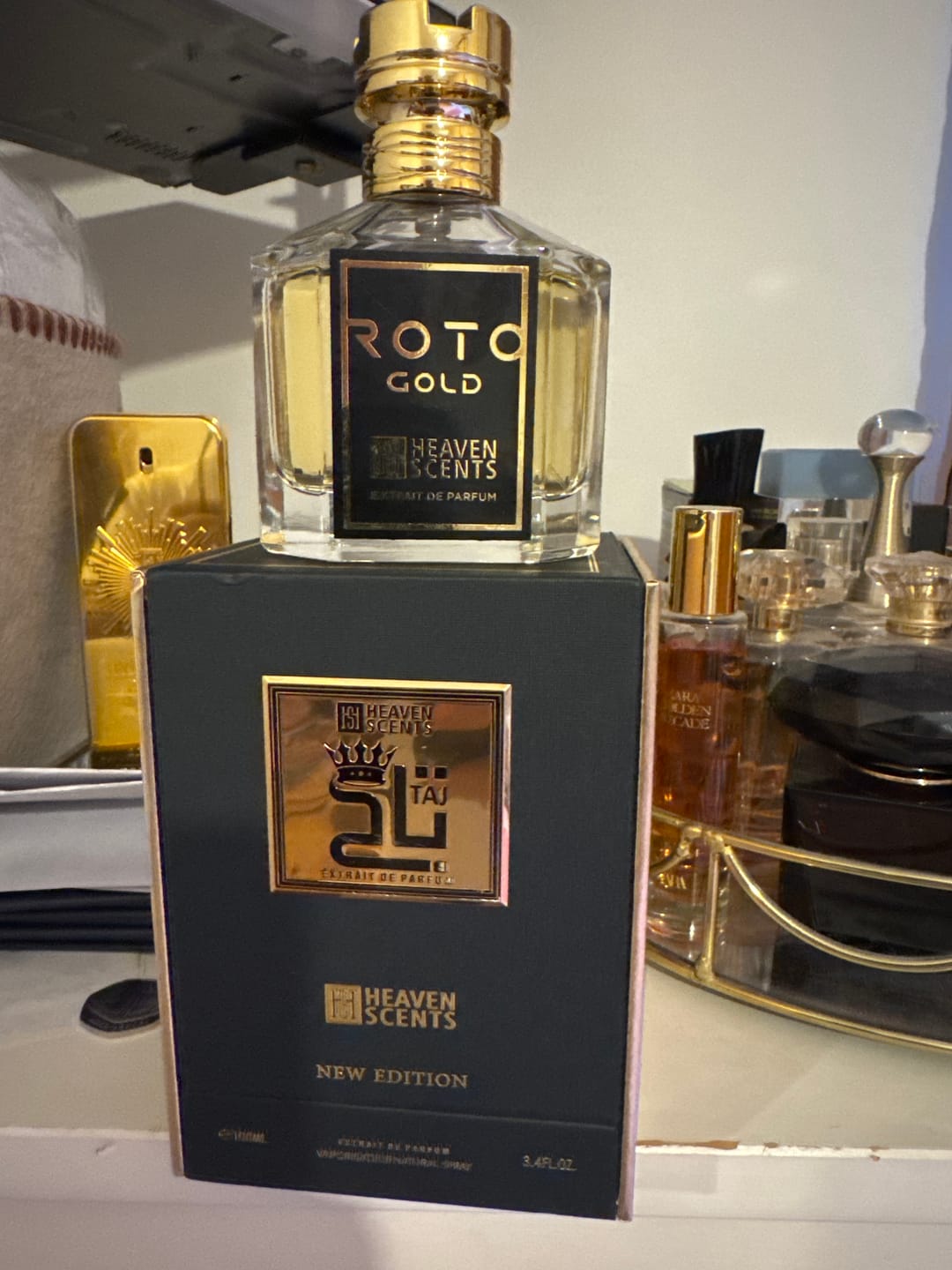 Customer photo review of Taj Perfume & Roto Perfume Bundle