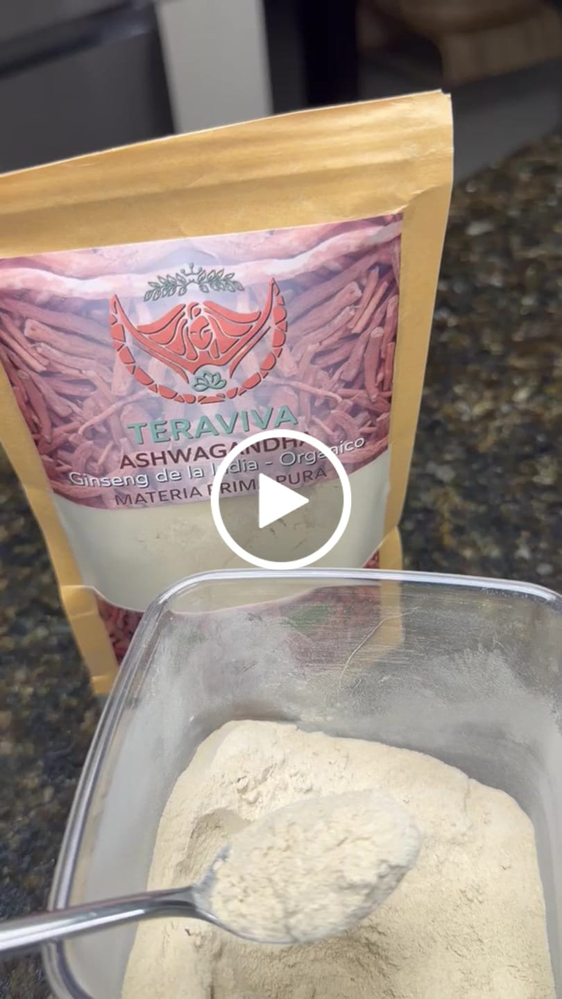 Customer video review of Ashwagandha orgánica en polvo