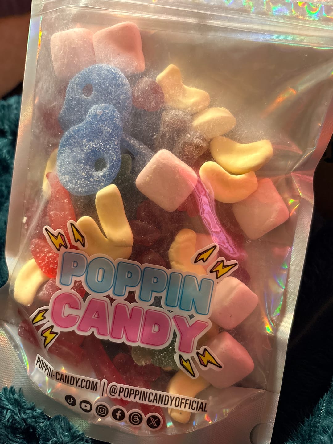 Customer photo review of Poppin Candy Custom Candy Bag
