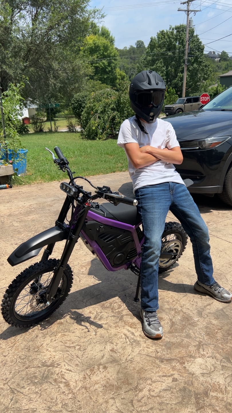 Customer photo review of Eskute® NOVA X 4000W Electric Dirt Bike