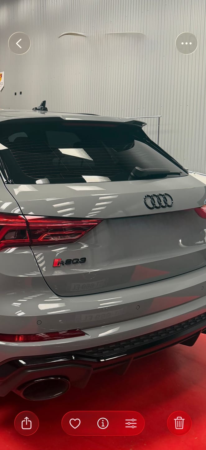Customer photo review of Logo / Badge Audi Noir Avant / Arrière