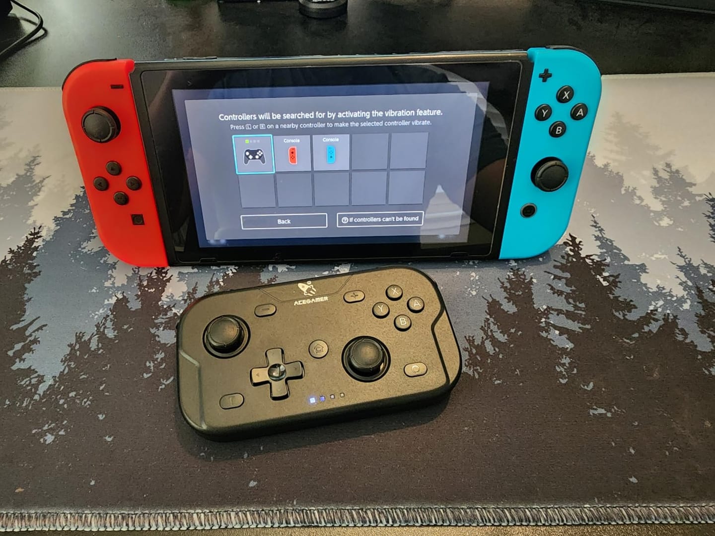 Customer photo review of AceGamer T50 Black Wireless Pocket Controller